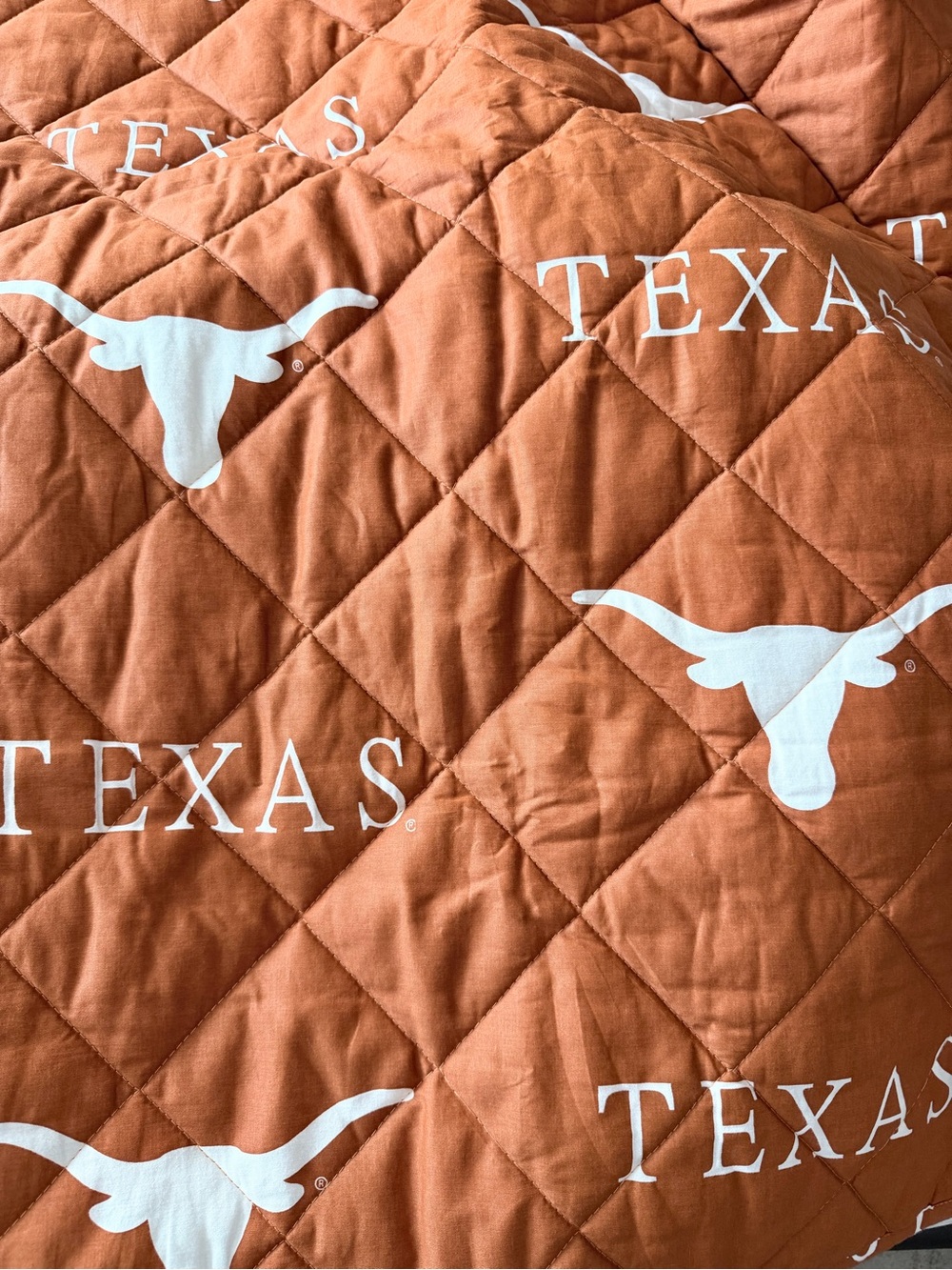 Texas Longhorns Quilted Comforter with Fitted Sheet - Crib/Toddler Bed - Picture 4 of 4